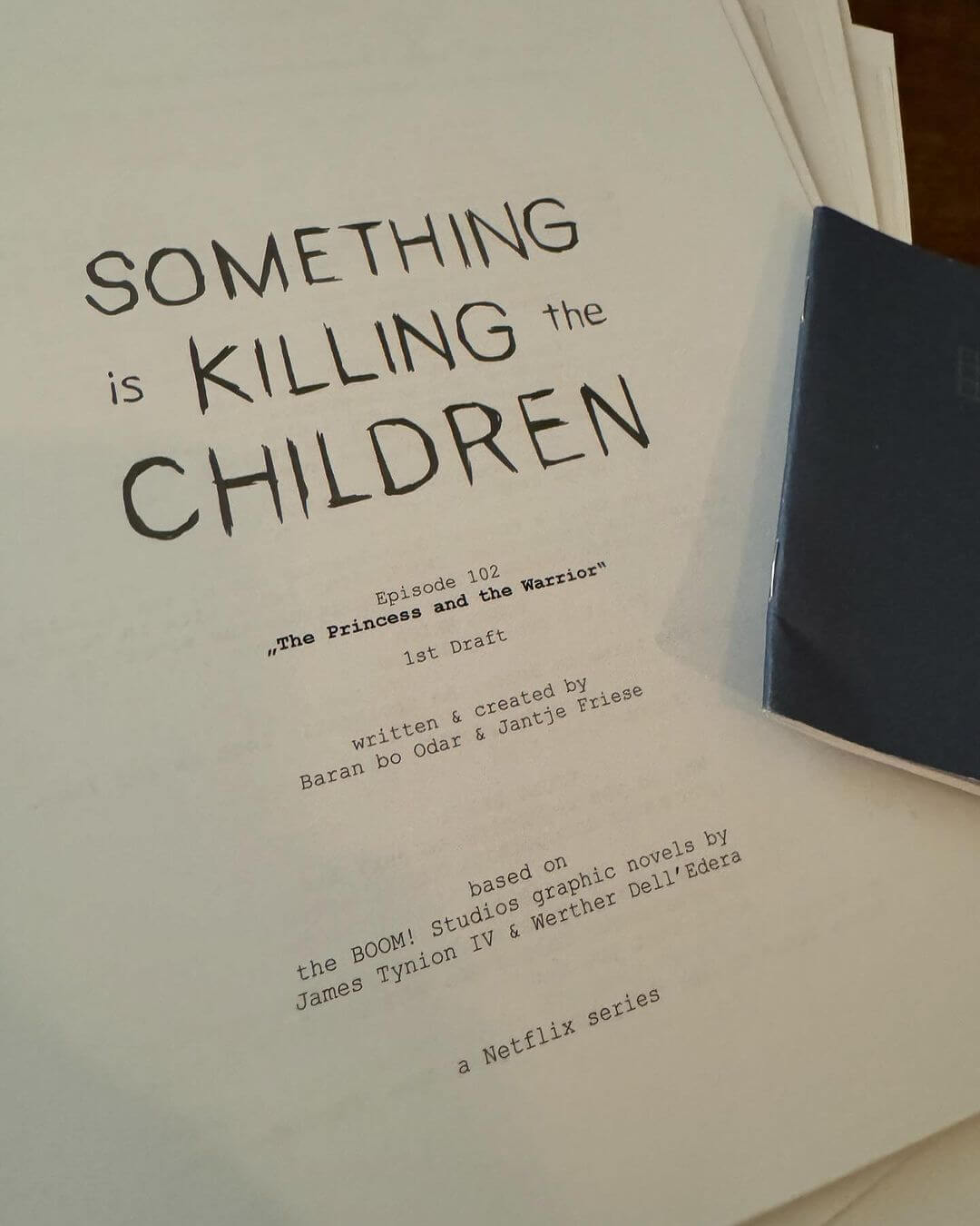 Something Is Killing The Children Script Epiode