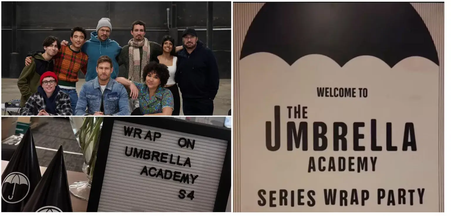 The Umbrella Academy Season Wrapped Filming The Umbrella Academy Season Wrapped Filming