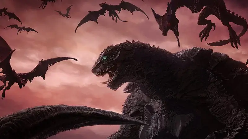 gamera revival netflix anime