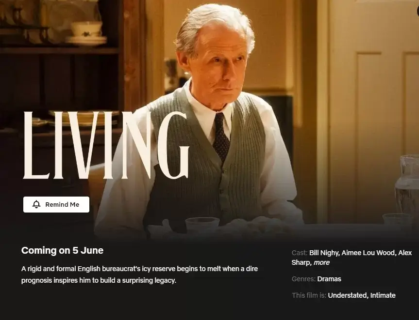 living netflix us release date