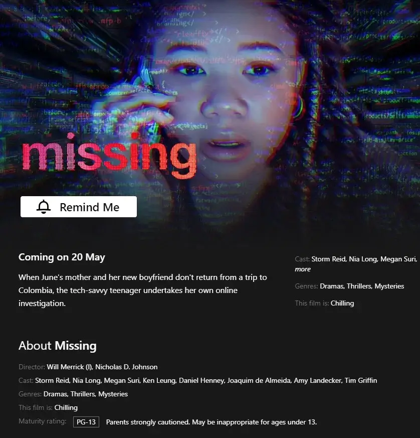 missing netflix release date in app