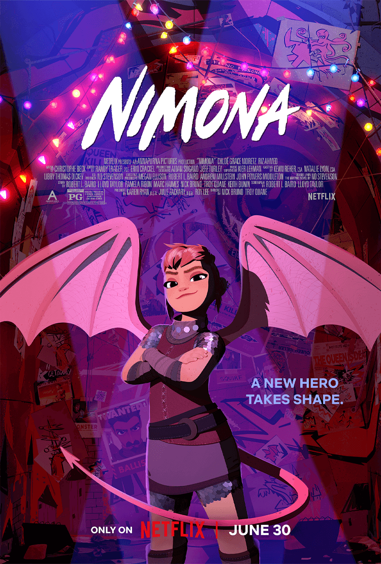 Nimona Coming To Netflix In June Poster