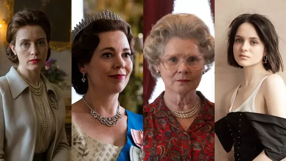 Various queens appearing in season 5 of The Crown