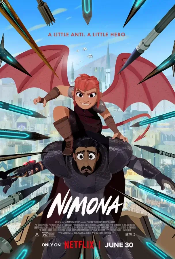 nimona poster netflix movie