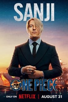 Sanji Live Action One Piece Character Poster Netflix
