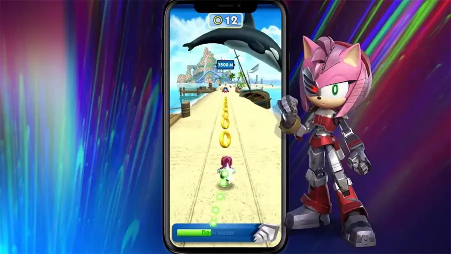 Sonic Prime Dash Netflix Games Amy Rose