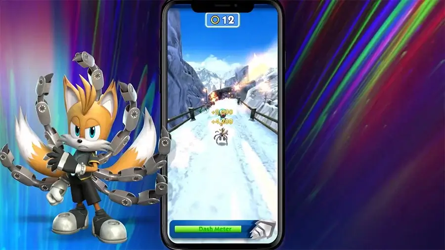 Sonic Prime Dash Netflix Games Tails