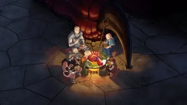 delicious in dungeon netflix anime coming in january 2024