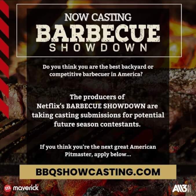casting call for barbecue showdown season 3