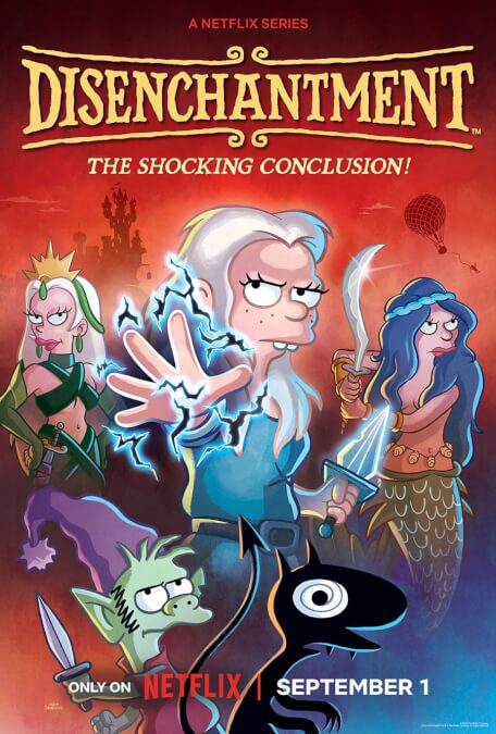 final season poster for disenchantment