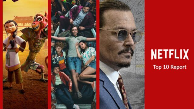 netflix top 10 report the monkey king the chosen one depp v heard