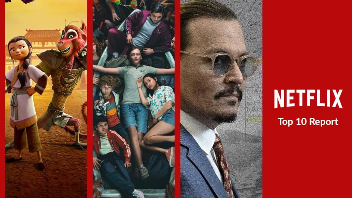 netflix top 10 report the monkey king the chosen one depp v heard