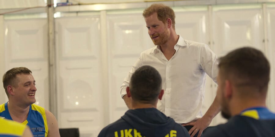 Prince Harry Heart Of Invictus Netflix Sports Docuseries