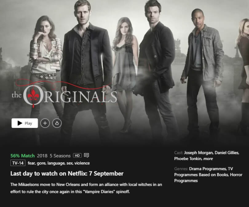 The Originals - The CW Series - Where To Watch