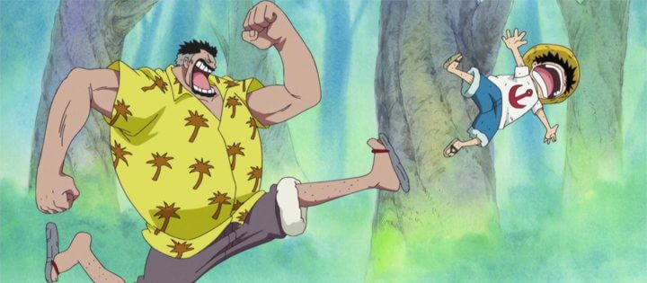 garp and luffy anime What Did the Live Action One Piece Change About the Story