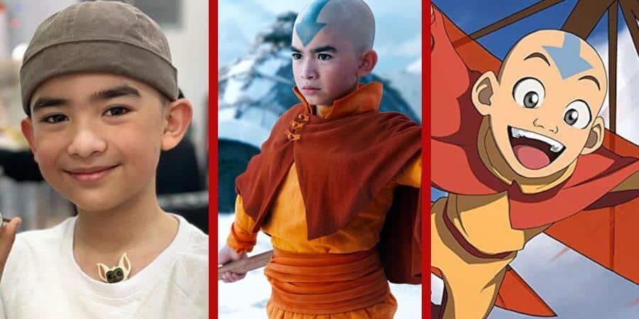 Gordon Cormier As Aang Netflix Avatar The Last Airbender