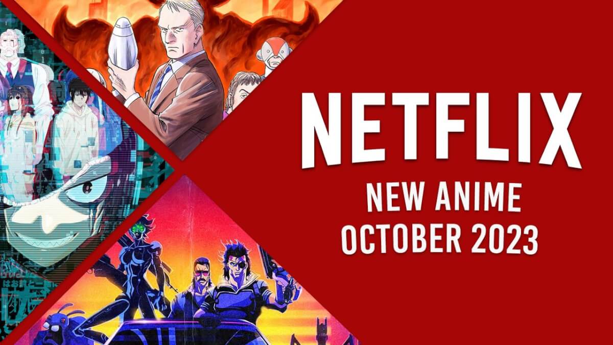 new anime on netflix in october 2023