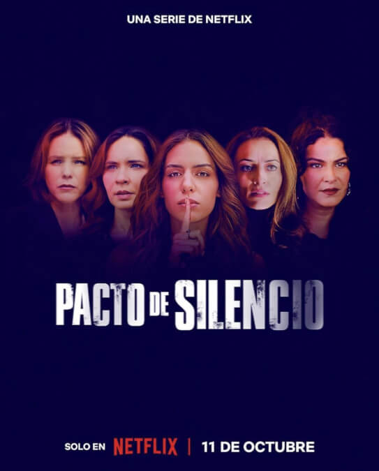 poster pact of silence season 1 mexican drama coming to netflix october 2023