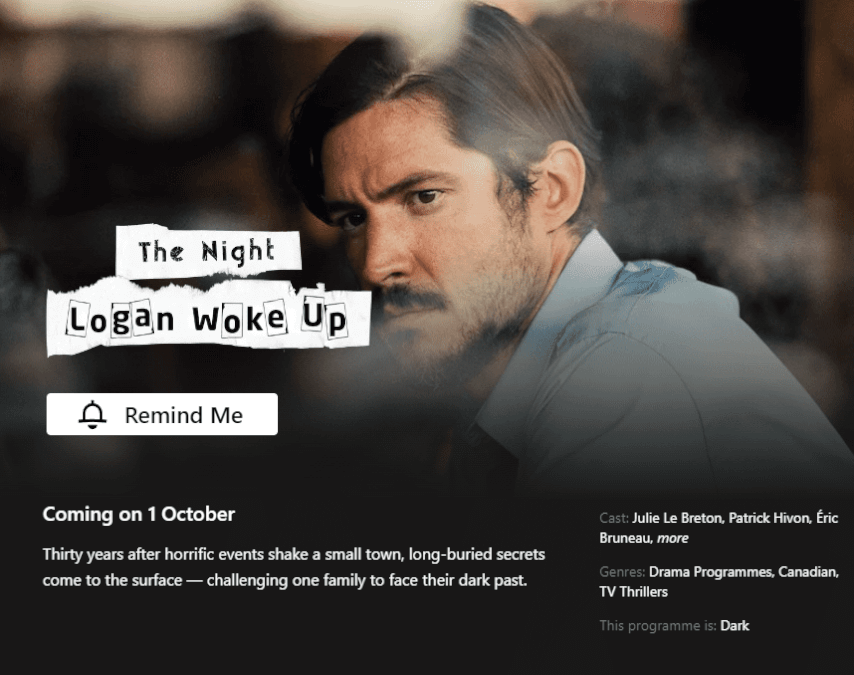 the night logan woke up coming to netflix