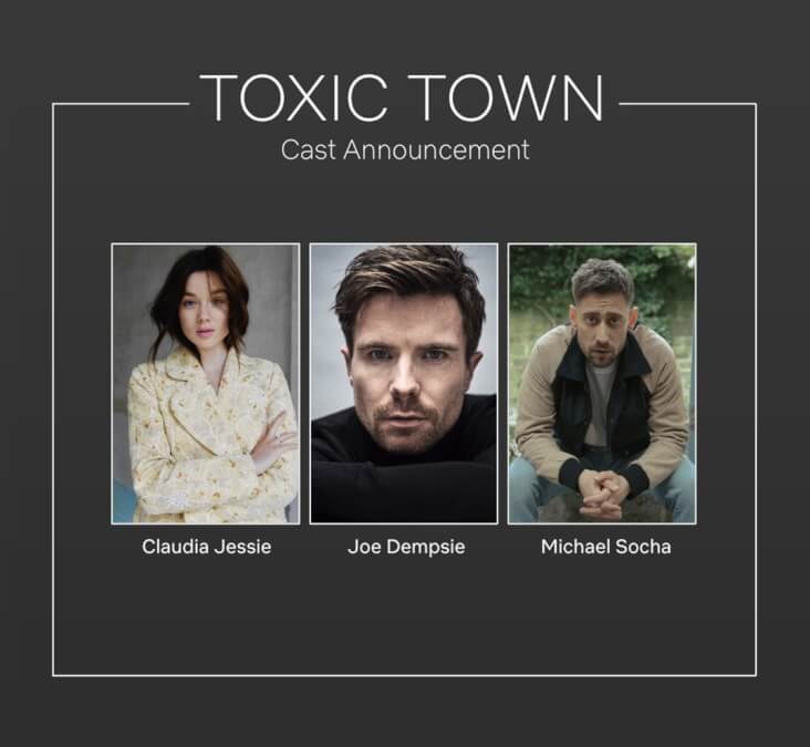 toxic town netflix cast