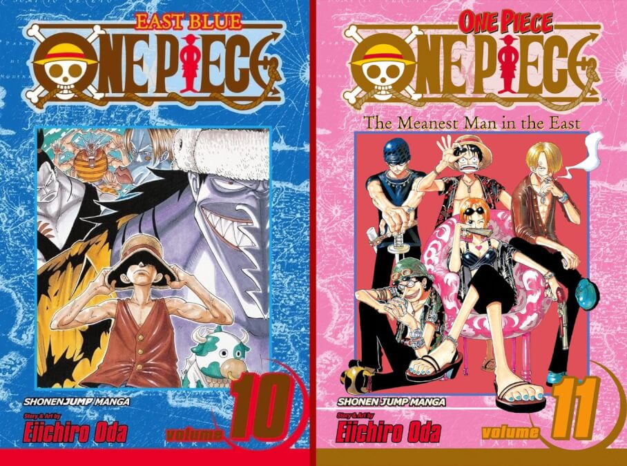 volumes 10 11 one piece manga netflix