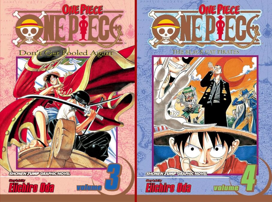 volumes 3 4 one piece manga netflix