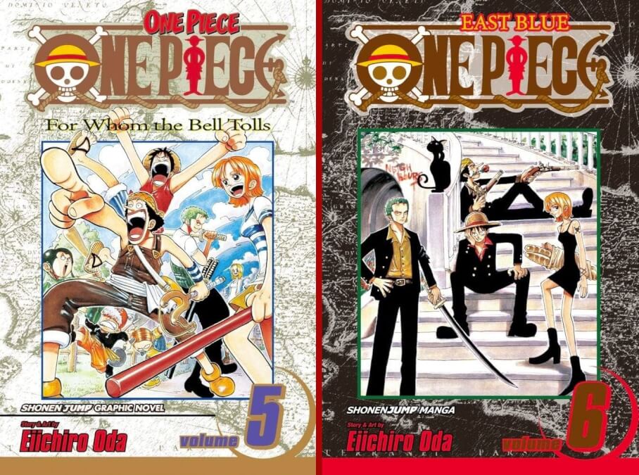 volumes 5 6 one piece manga netflix