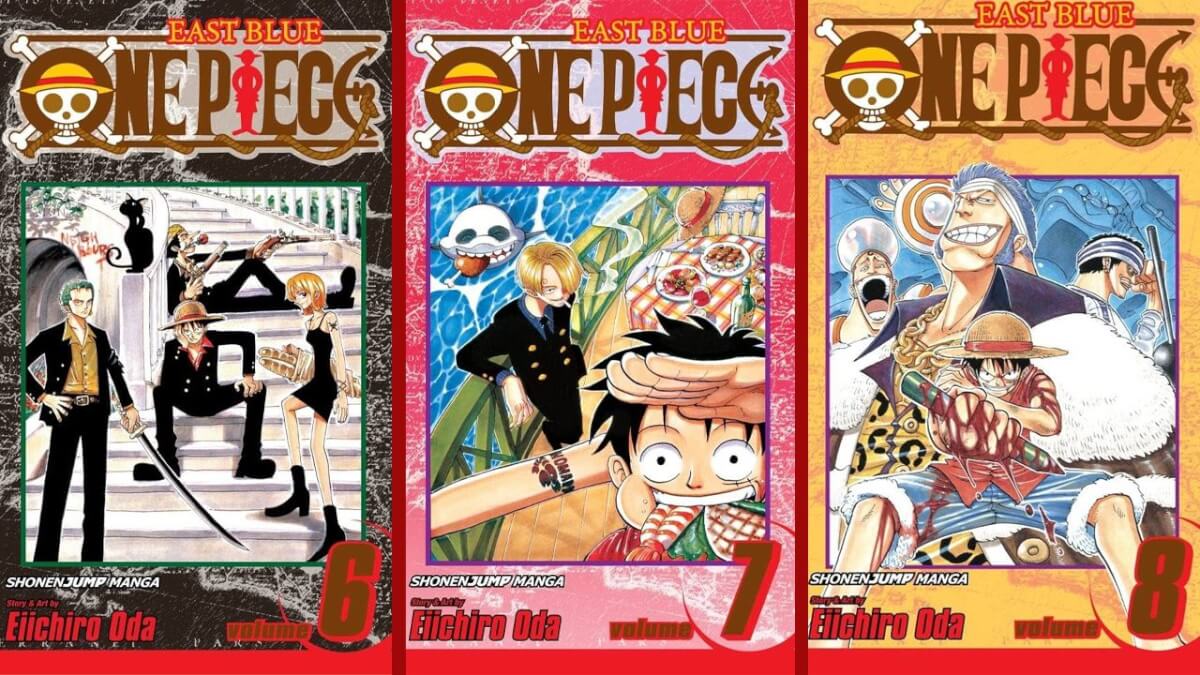 volumes 6 7 8 one piece manga netflix