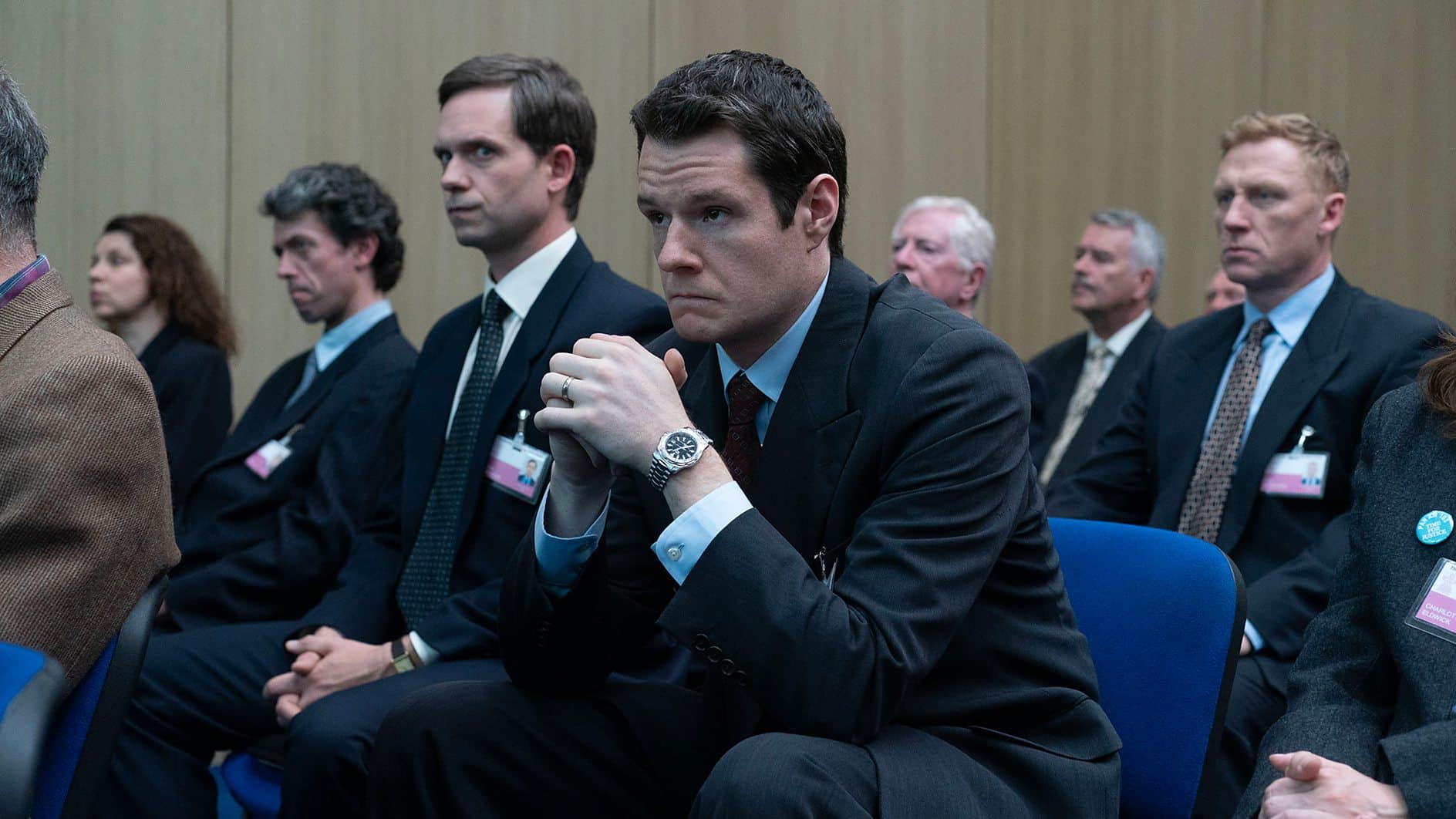 Dick Marquise (Patrick J Adams); Ds Ed Mccusker (Connor Swindells); Tom Mccullough (Kevin Mckidd)