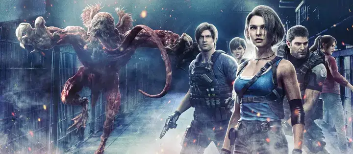 resident evil death island new anime on netflix in november 2023