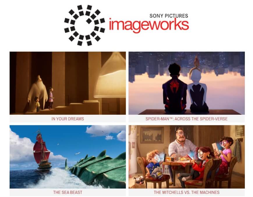sony pictures imageworks animated movies