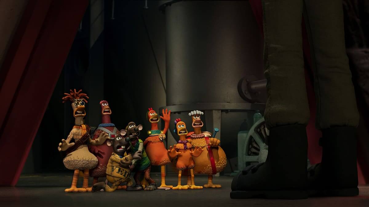 all the chicken run characters in second movie