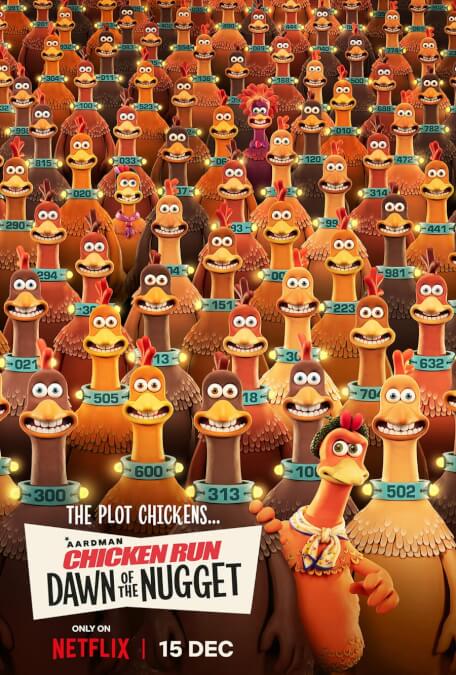 chicken run dawn of the nugget poster
