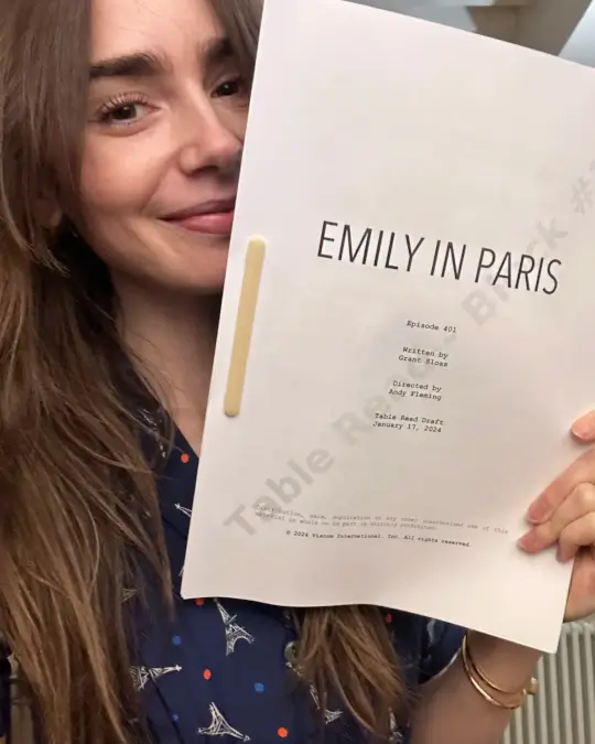 Emily ist jetzt in Paris in Produktion