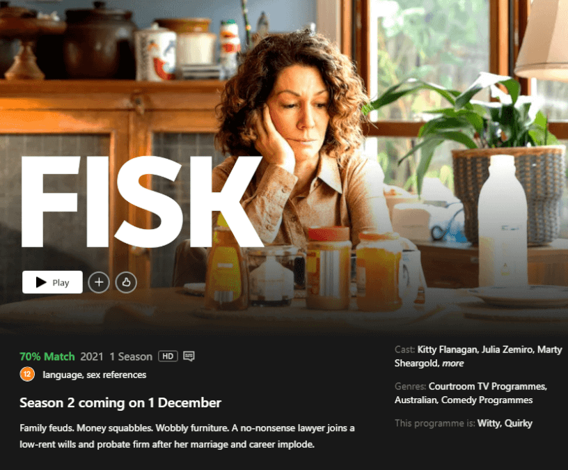 Fisk Season Release Date In Netflix Ui