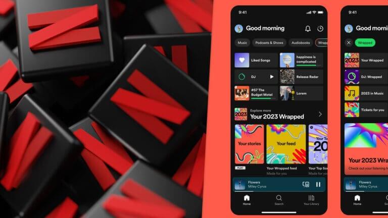 Netflix Spotify Wrapped