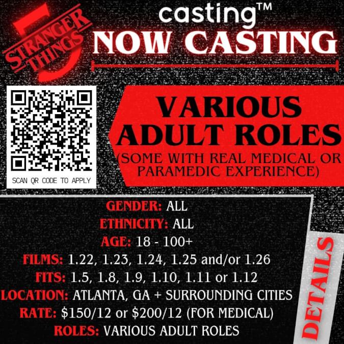 Casting Call For Stranger Things Season 5