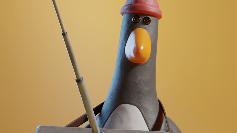 feathers mcgraw wallace and gromit