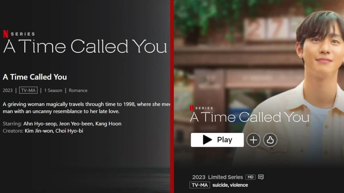 k drama limited series netflix a time called you