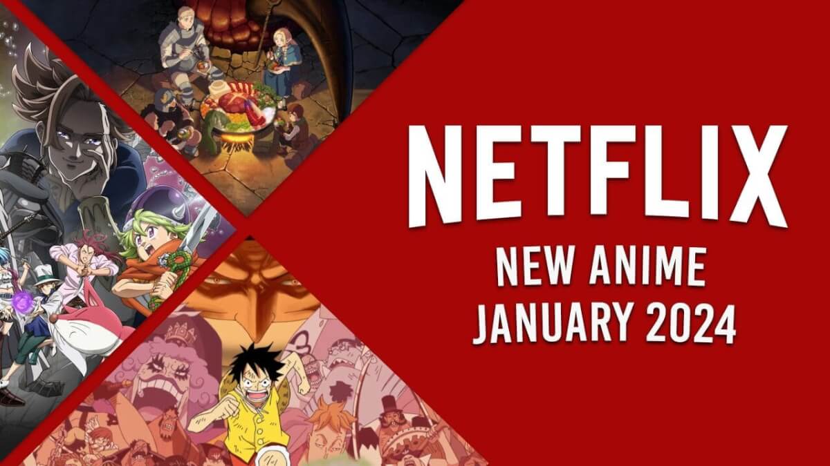 new anime on netflix in january 2024