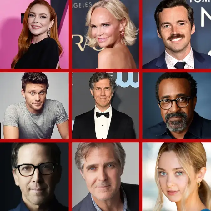 Cast Grid For Netflix Movie Our Little Secret