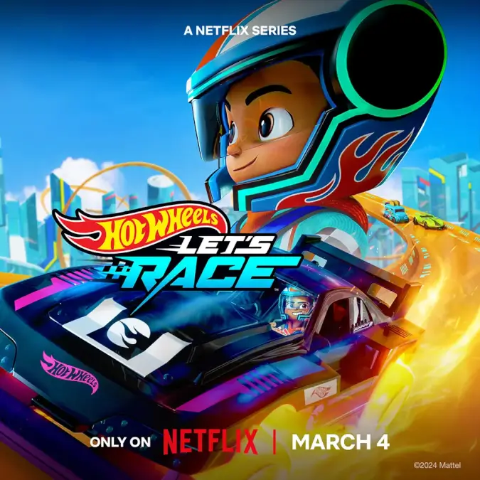 Poster For Hot Wheels Lets Race Netflix