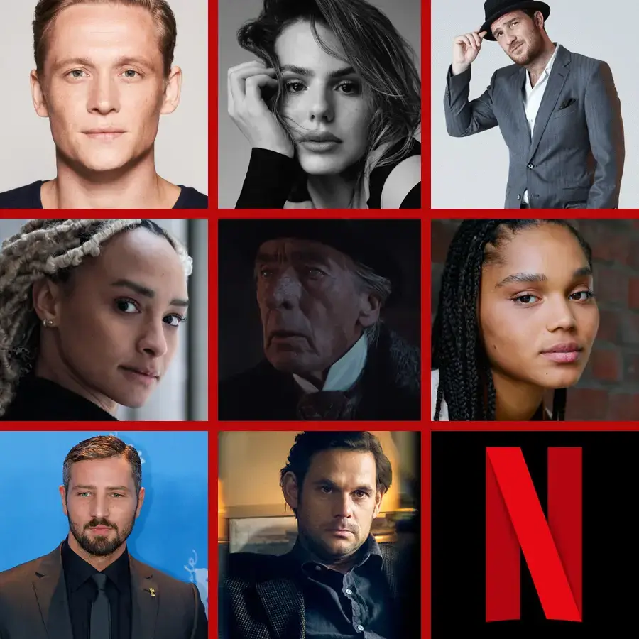 Cast Grid For Netflix Movie Brick