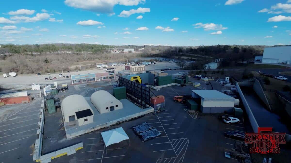 Downtown Set For Stranger Things Season