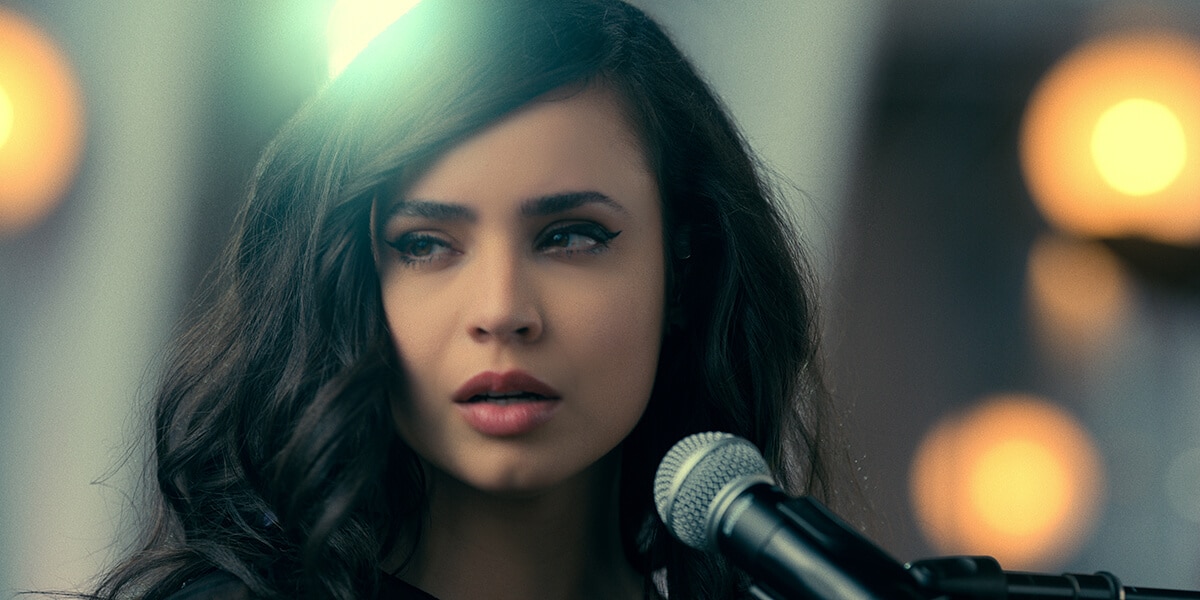 Sofia Carson In Purple Hearts