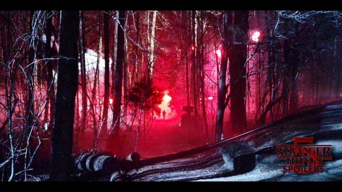 Upside Down Set On Stranger Things Season Picture