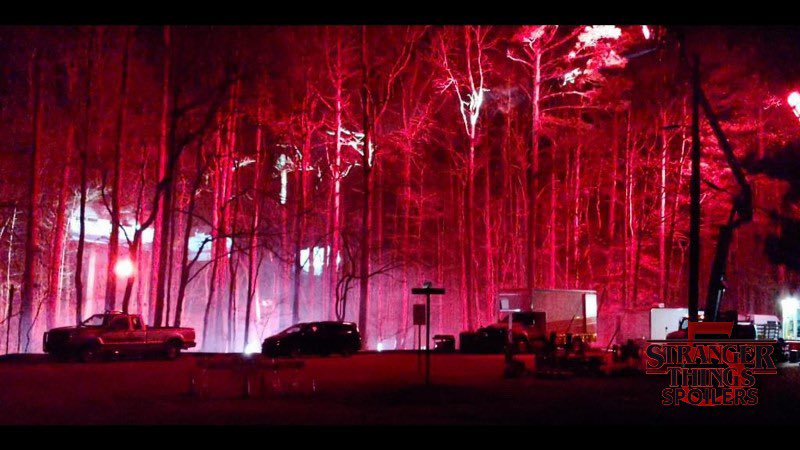 Upside Down Set On Stranger Things Season