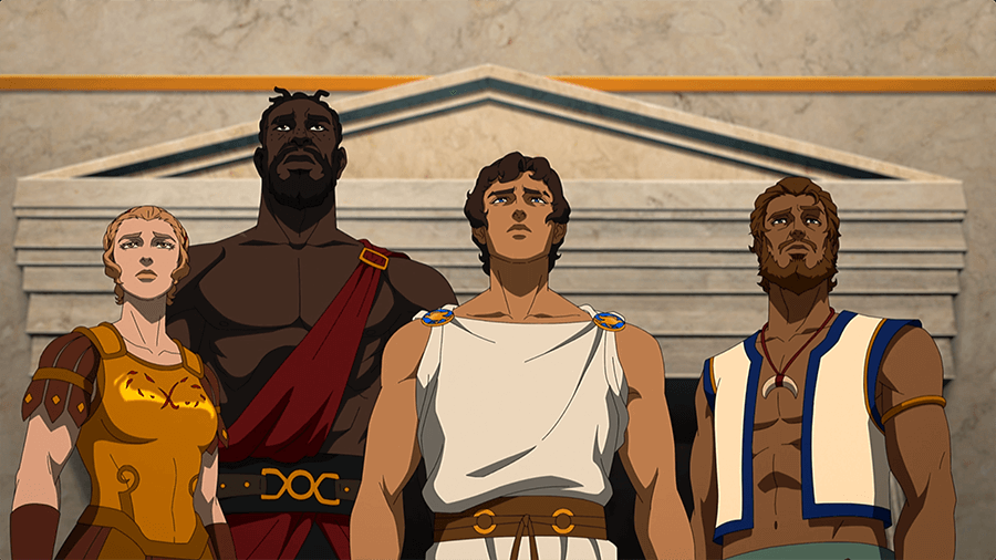 Boz S Group Shot Heron, Alexia, Kofi, Evios ( )