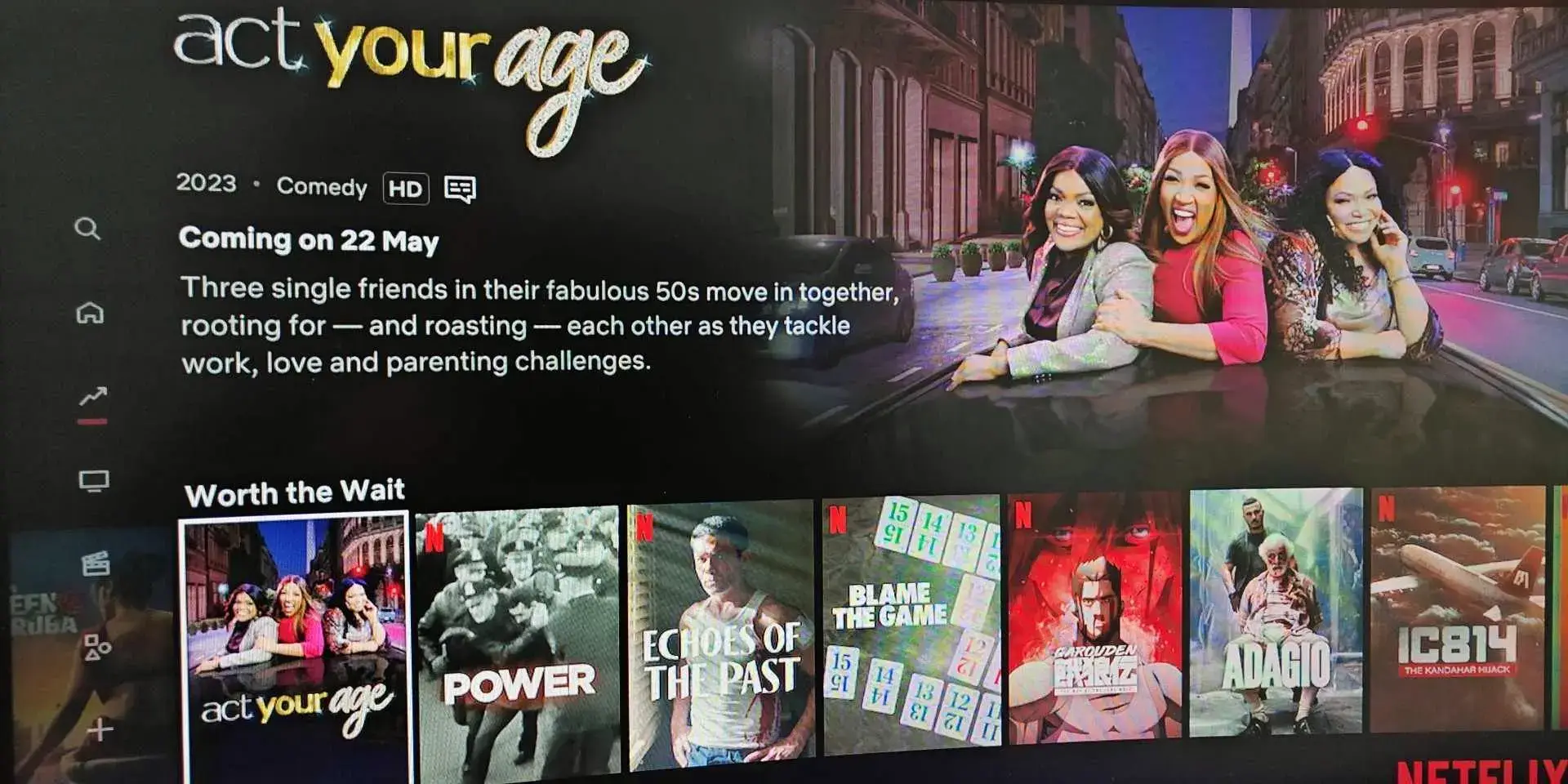 Act Your Age Netflix Release Date In App
