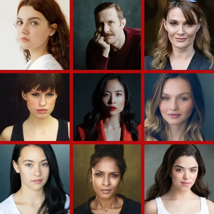 Cast Grid For Geek Girl Netflix Ya Series